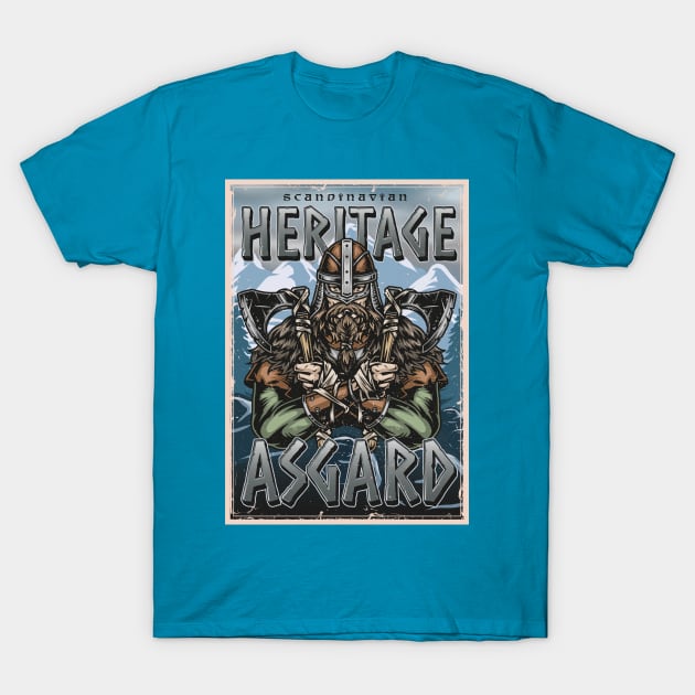 Asgard Heritage T-Shirt by BearWoodTreasures